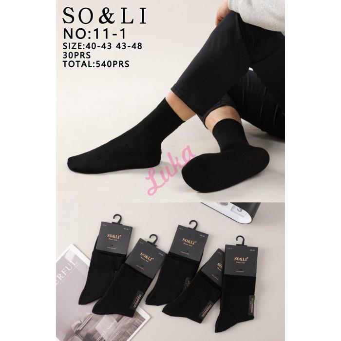 Men's socks SO&LI 11-2