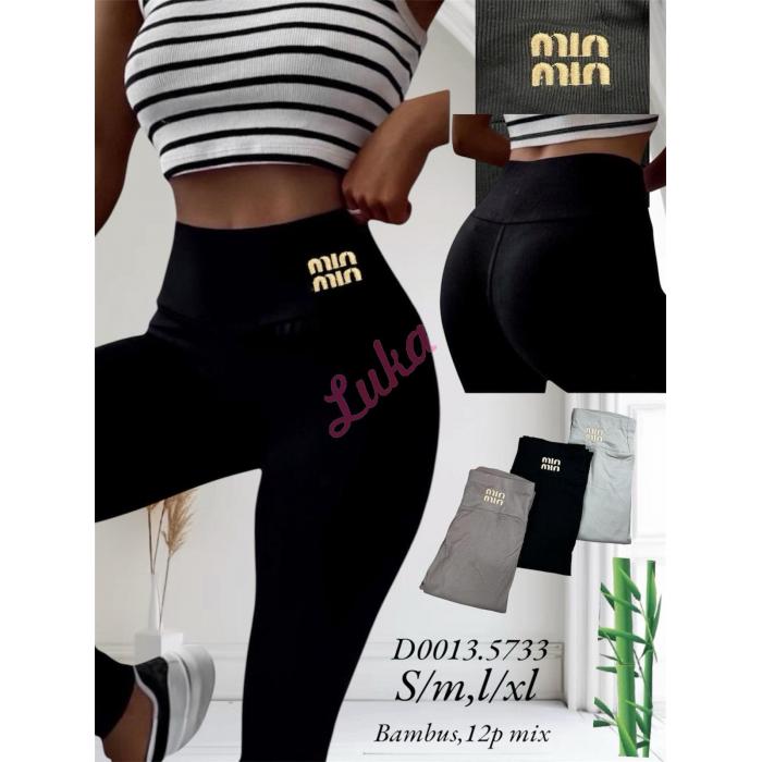 Women's bamboo leggings 89012