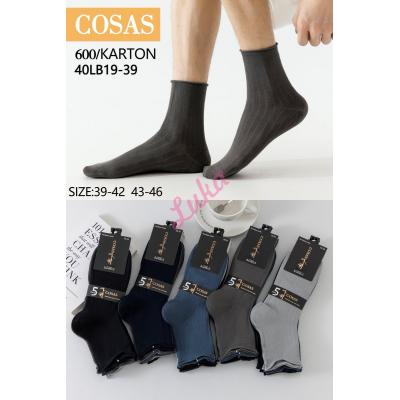 Men's bamboo socks Cosas 40LB19-39