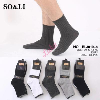 Men's socks SO&LI BL3010-4