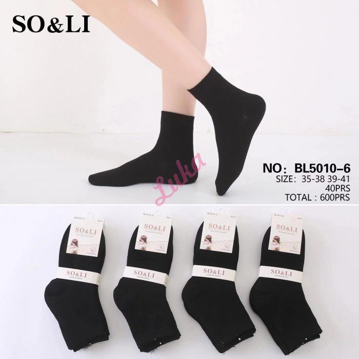 Women's Socks So&Li BL5010-5
