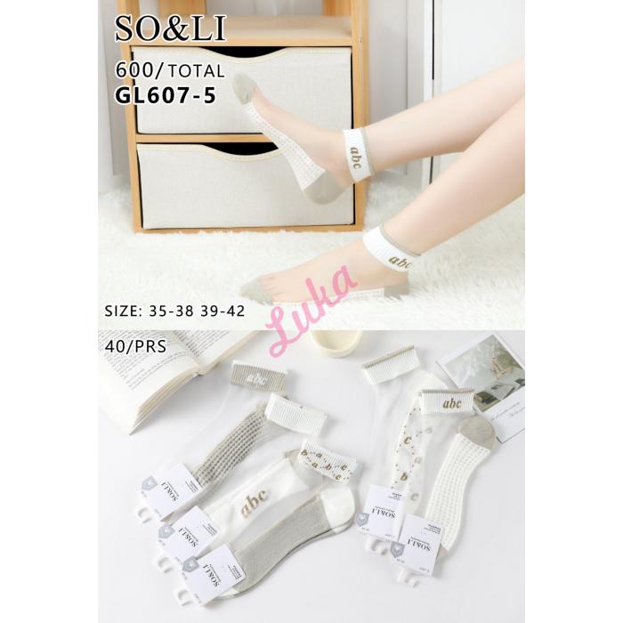 Women's Socks So&Li GL607-6