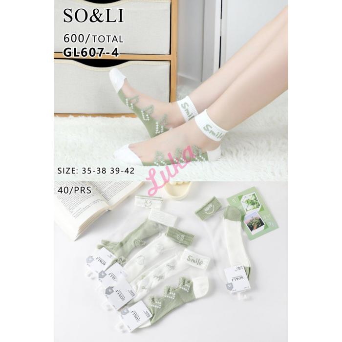 Women's Socks So&Li GL607-7