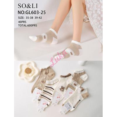 Skarpety damskie So&Li GL603-25