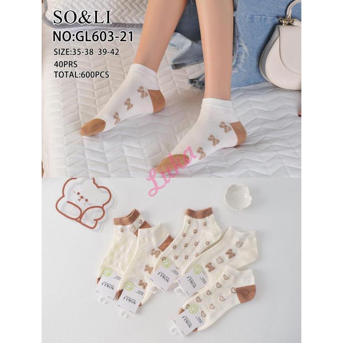 Women's Socks So&Li GL603-19