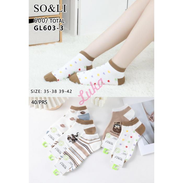 Women's Socks So&Li GL603-4