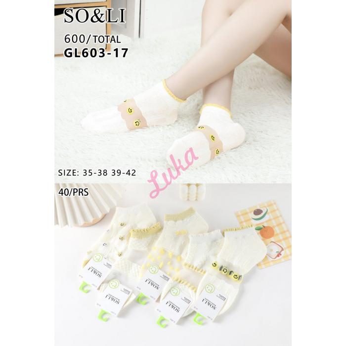 Skarpety damskie So&Li GL603-18