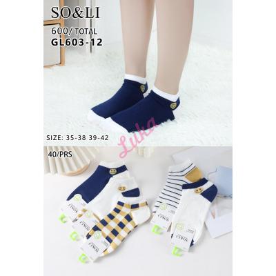 Skarpety damskie So&Li GL603-12