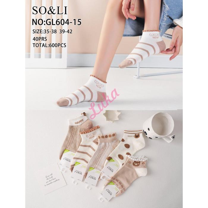 Skarpety damskie So&Li GL603-12