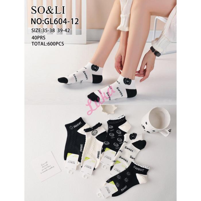 Skarpety damskie So&Li GL604-13