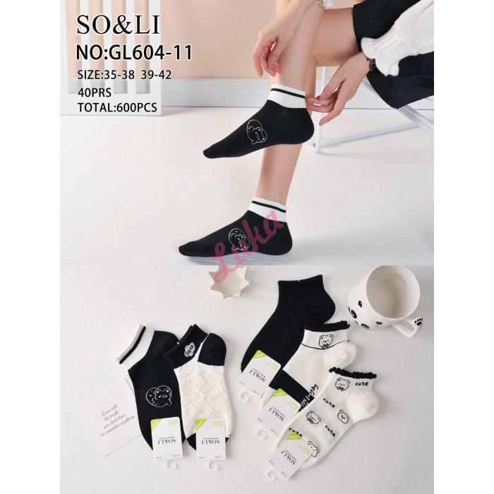 Women's Socks So&Li GL604-12