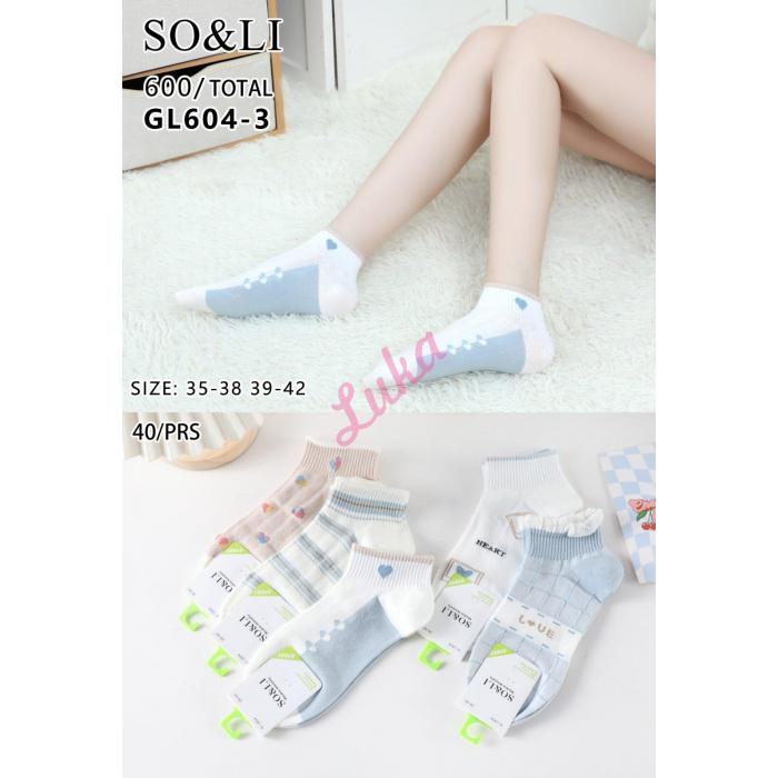Women's Socks So&Li GL604-7