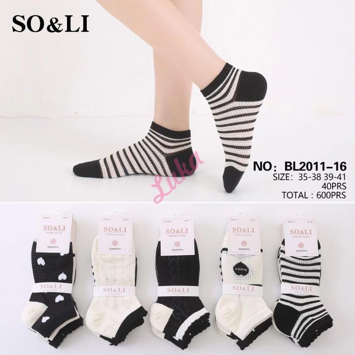 Women's Socks So&Li BL2011-15