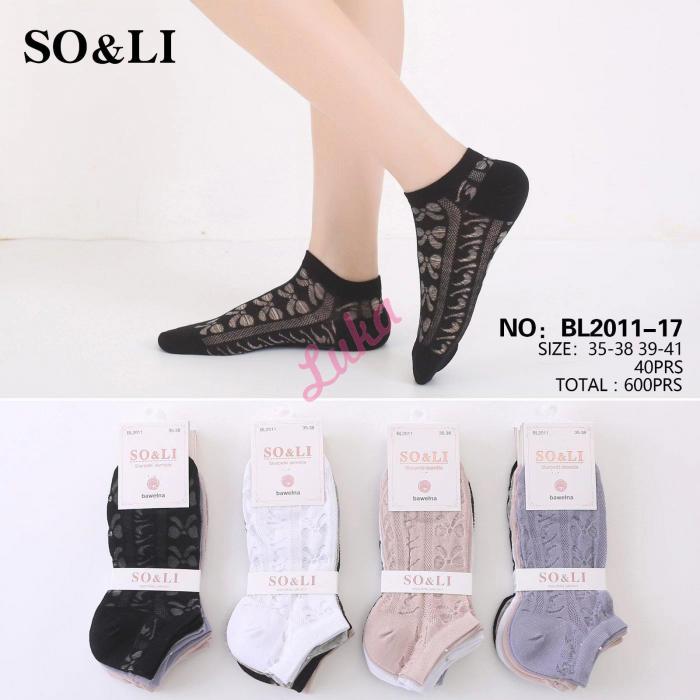 Women's Socks So&Li BL2011-16