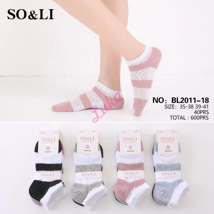 Women's Socks So&Li BL2011-17
