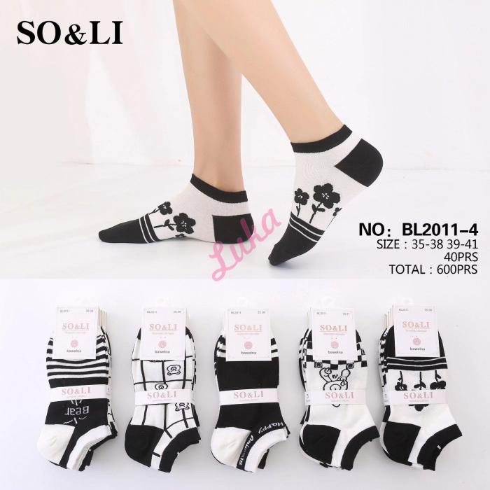 Women's Socks So&Li BL2011-3