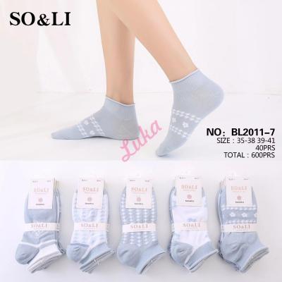 Women's Socks So&Li BL2011-6