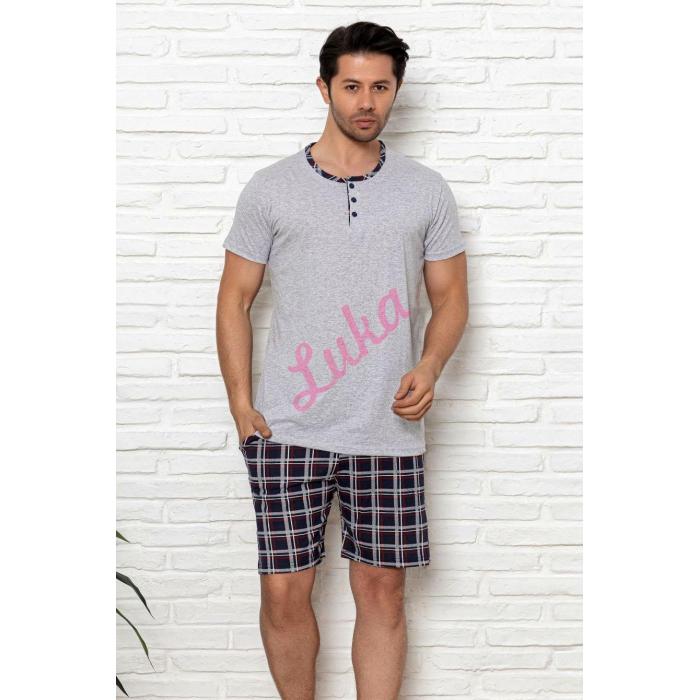 Piżama męska turecka LaPenna 18074