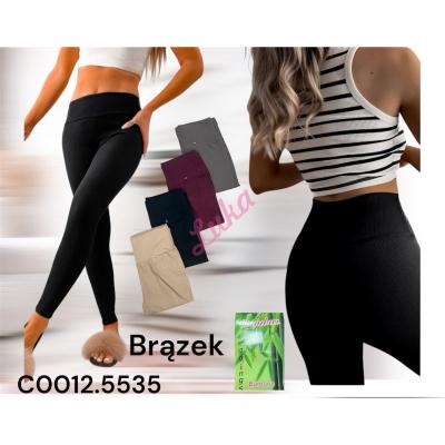 Women's leggings bamboo 3-516
