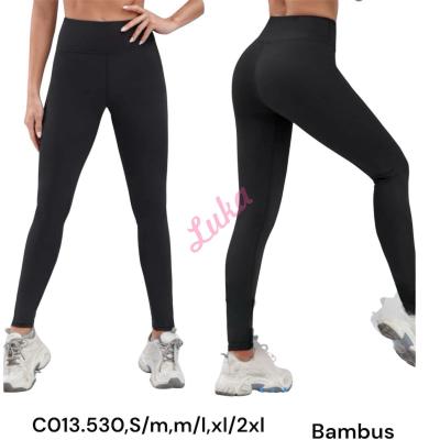 Legginsy damskie bambusowe 25303