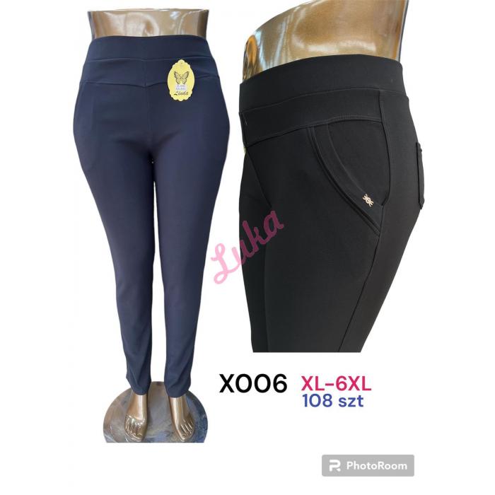 Spodnie damskie Linda F413 Duży numer