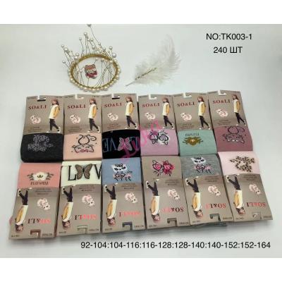 Rajstopy dziecięce SO&LI TK003-1