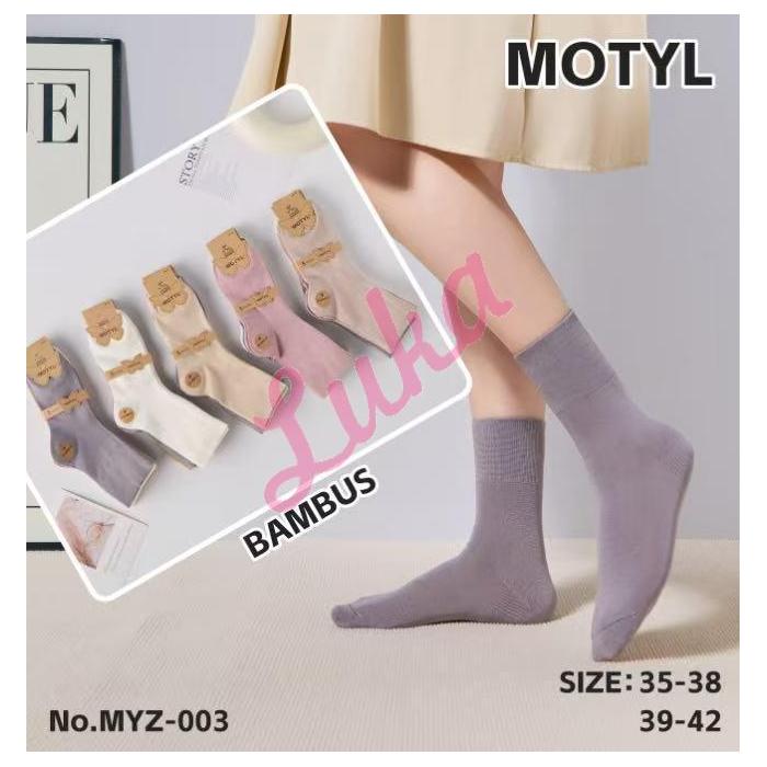 Women's socks bamboo Motyl MYZ-002