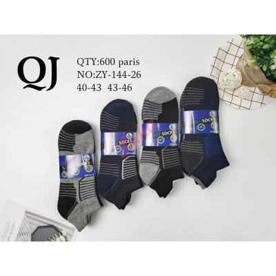 Men's low cut socks Motyl ZY-144-26