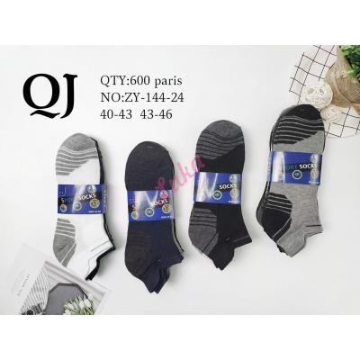 Men's low cut socks Motyl ZY-144-24