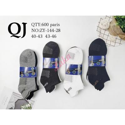 Men's low cut socks Motyl ZY-144-28