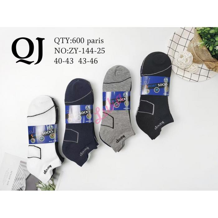 Men's low cut socks Motyl ZY-144-10