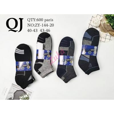 Men's low cut socks Motyl ZY-144-20