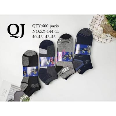 Men's low cut socks Motyl ZY-144-15