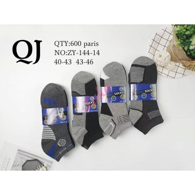 Men's low cut socks Motyl ZY-144-14