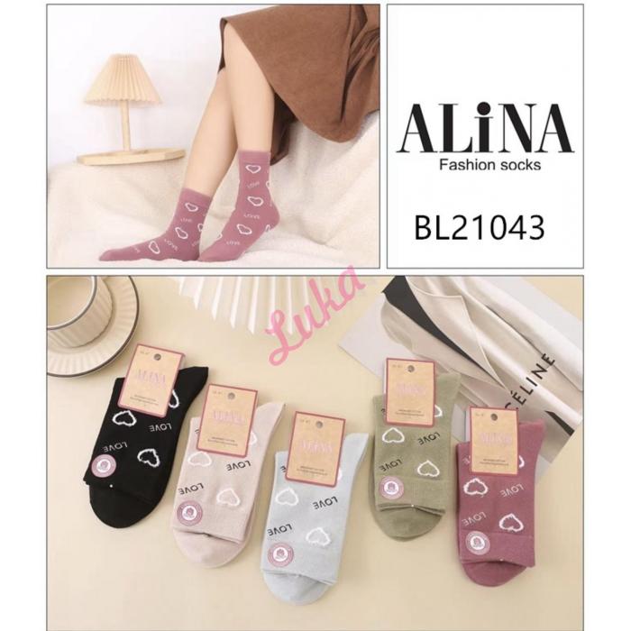 Women's socks Alina bl23043