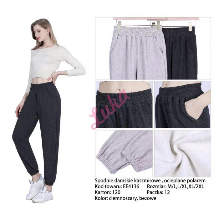 Women's warm leggings Alina EE4118