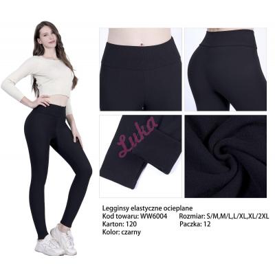 Legginsy damskie ocieplane Alina EE4007