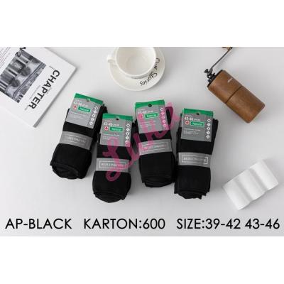 Men's socks bamboo JST AP-BLACK