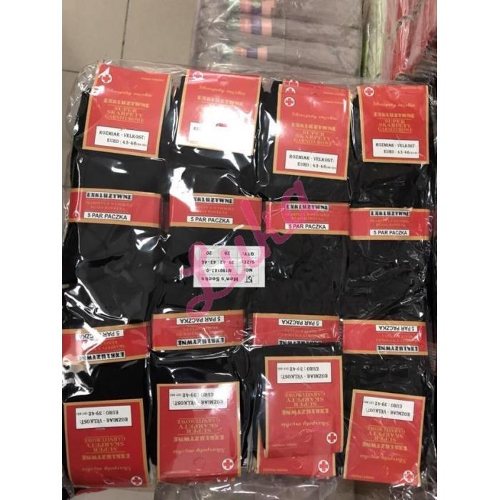 Men's socks bamboo JST A-BLACK