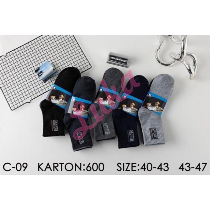 Men's socks JST C-WHITE