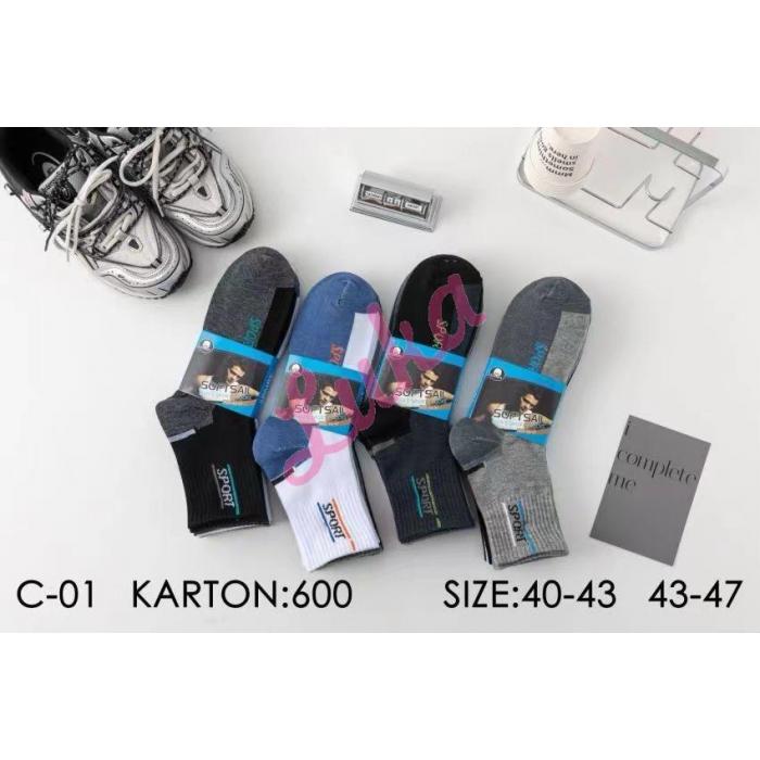 Skarpety męskie JST GX-BLACK