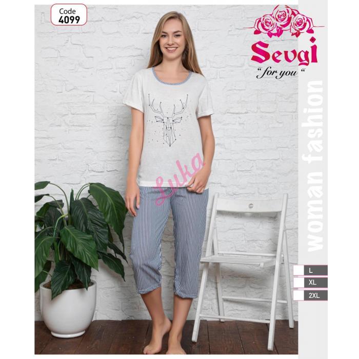 Women's turkish pajamas Sevgi 4096