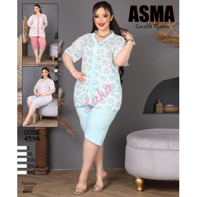 Piżama damska turecka ASMA 15190