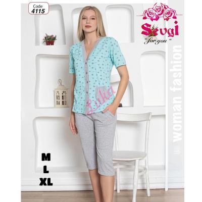 Women's turkish pajamas SEVGI 4115