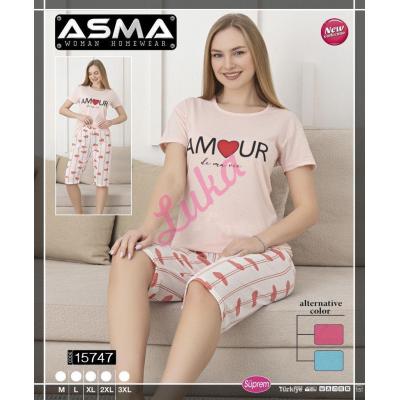 Piżama damska turecka Asma 15703