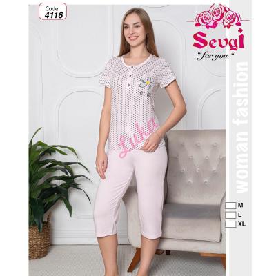 Women's turkish pajamas Sevgi 4116