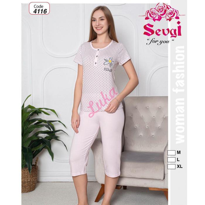 Women's turkish pajamas Sevgi 4094