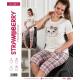 Women's turkish pajamas Strawberry 028