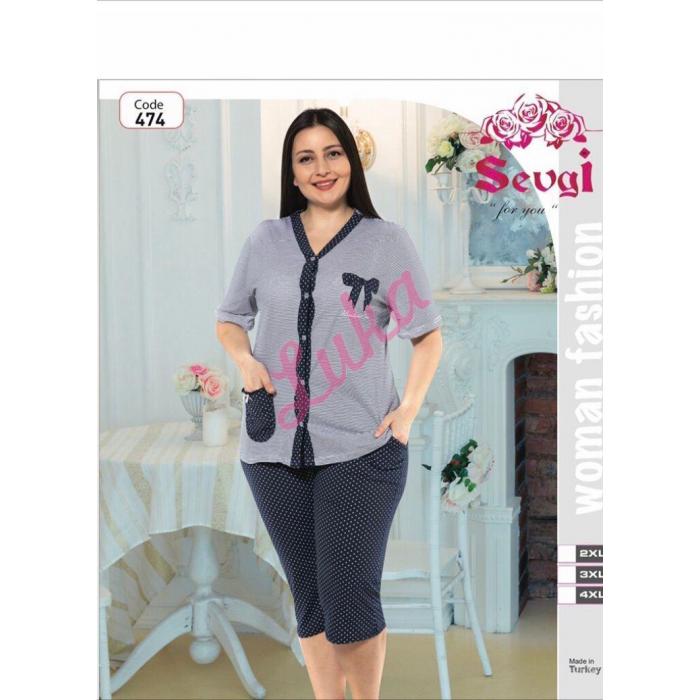 Women's turkish pajamas ASMA 15140