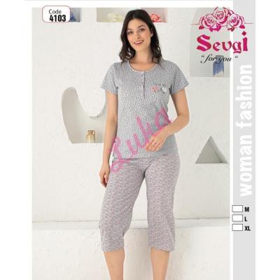 Women's turkish pajamas SEVGI 4103m
